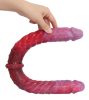 Double Dildo Duo Twist – prémium dupla vibrátor 53 cm