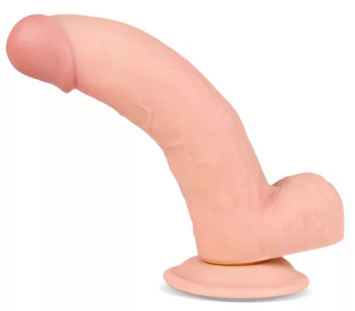 Realistic Dildo Slidy – élethű vibráló dildó 15 cm