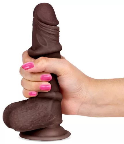 Realistic Dildo Slidy Cock – élethű, 12,5 cm-es vibrátor
