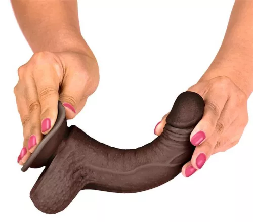 Realistic Dildo Slidy Cock – élethű, 12,5 cm-es vibrátor