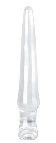 Lieps átlátszó plug M – 18 x 4 cm intim kiegészítő