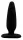 Mont Black – prémium szilikon análplug (12,5 x 3,7 cm)