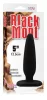 Mont Black – prémium szilikon análplug (12,5 x 3,7 cm)