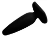 Mont Black – prémium szilikon análplug (12,5 x 3,7 cm)