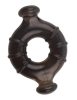 Fekete Rudder – 4 darab prémium péniszgyűrű szett