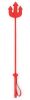 Trident Whip – 65 cm-es érzéki ostor, piros