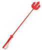 Trident Whip – 65 cm-es érzéki ostor, piros