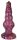 Dildo Monster Bad Twisto – ívelt, prémium dildo 20 x 7 cm