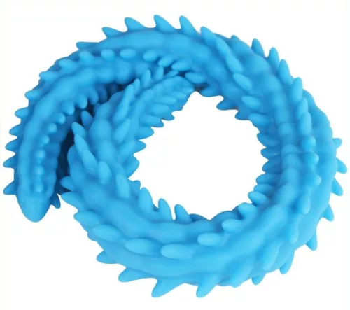 Scolop Double Dildo – prémium kék dupla szexuális segédeszköz