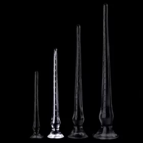 KOXOR – hosszú, átlátszó dildó 35 x 4,2 cm