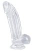 Kolk átlátszó vibrátor – 14 cm prémium élvezet