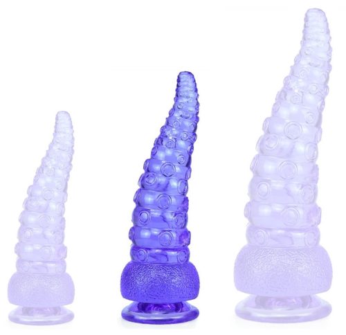 Winkle M – prémium lila dildó 16 x 5,5 cm