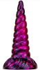 Dildo Unix – prémium lila-fekete 17 cm-es intim eszköz