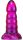 Torff – prémium, 16 cm fekete-lila dildó