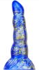 Dildo Fantasy Scopio – prémium kék-arany dildó 17 x 5 cm