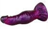 Fantasy Dildo Duxel – prémium dildó, 17 x 6cm, lila-fekete