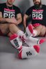 HORNY PIG Sk8erboy – stílusos fehér zoknik