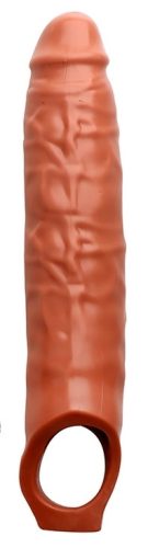 Prolong – 22 cm hosszú, barna pénisz hüvely