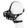 Sm MUZZLE STRAP – prémium fekete szájkosár