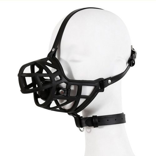 Sm MUZZLE STRAP – prémium fekete szájkosár