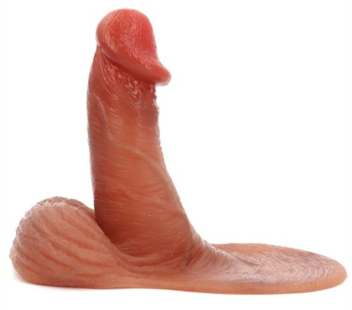 Rugalmas burkolatú, 13 cm-es péniszmodell