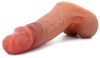 Rugalmas burkolatú műpénisz modell – 15 x 4 cm