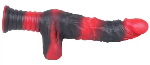 Realix S – ergonomikus dildo fogantyúval, 14 x 4 cm