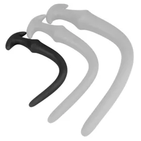   Prémium hosszú, ultra vékony fekete vibrátor – 30 x 3,2 cm