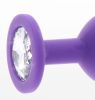 Bijou Diamond – prémium anális dugó M, lila