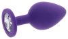 Plug Bijou Diamond – prémium anális kényeztető, lila