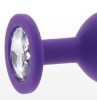 Plug Bijou Diamond – prémium anális kényeztető, lila