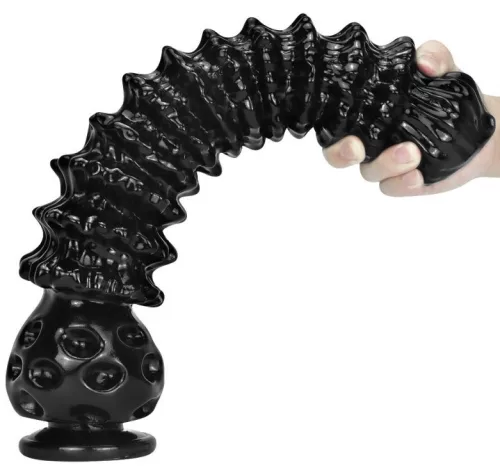 Magic Tower Large – prémium PVC popódugó fekete színben