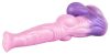 Pinky Stallion – prémium dildó, 23 x 6 cm rózsaszín-lila