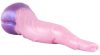 Pinky Eleph – prémium dildó, 26 cm rózsaszín-lila