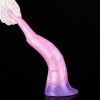 Pinky Eleph – prémium dildó, 26 cm rózsaszín-lila