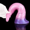 Pinky Eleph – prémium dildó, 26 cm rózsaszín-lila