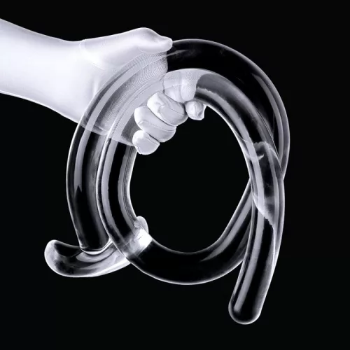 Giant Snake – átlátszó, prémium dildó (100 x 3 cm)