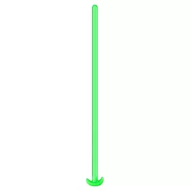 Giant Snake – foszforeszkáló dildó 100 x 3 cm