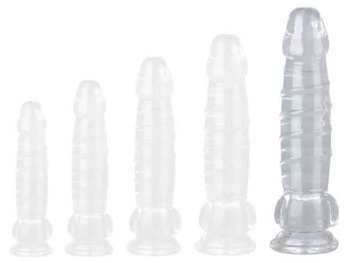 Dickannel XXL – átlátszó prémium dildó 27 x 8 cm