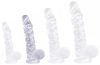 Dildick átlátszó vibrátor – prémium intim élmény 15 x 4 cm