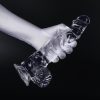 Dildick XL – átlátszó, nagyméretű dildó 19 x 5 cm