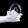 Prémium átlátszó dildo – 16 cm hosszú, 4 cm átmérőjű