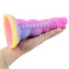 Hydrax Luminescent – világító prémium dildó 18 x 6 cm
