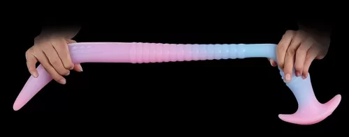 Luminous – prémium világító dildó 37 x 4 cm