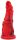 Sklirt Dildo – prémium vörös, 21 x 7 cm érzéki játék