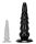Plug Tower Up M – prémium anális kiegészítő, 32x9 cm, fekete