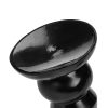 Plug Tower Up M – prémium anális kiegészítő, 32x9 cm, fekete