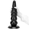 Plug Tower Up M – prémium anális kiegészítő, 32x9 cm, fekete