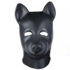 Sweety Bear – elegáns latex maszk fekete színben