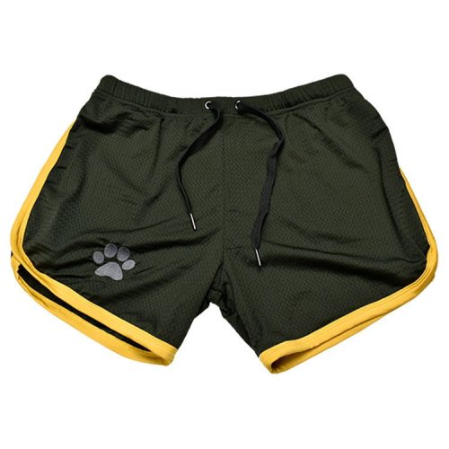 Prémium fekete-sárga Paw Short nadrág